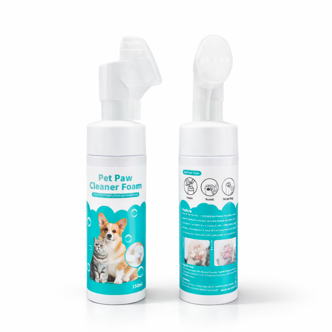Espuma limpiadora de patas sin enjuague